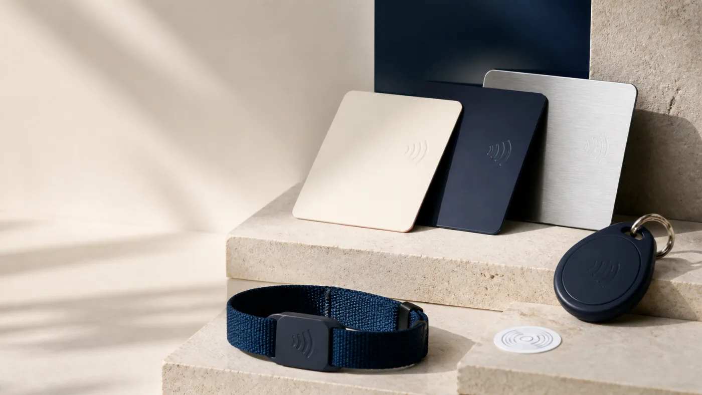 Collection originale de supports RFID non marqués