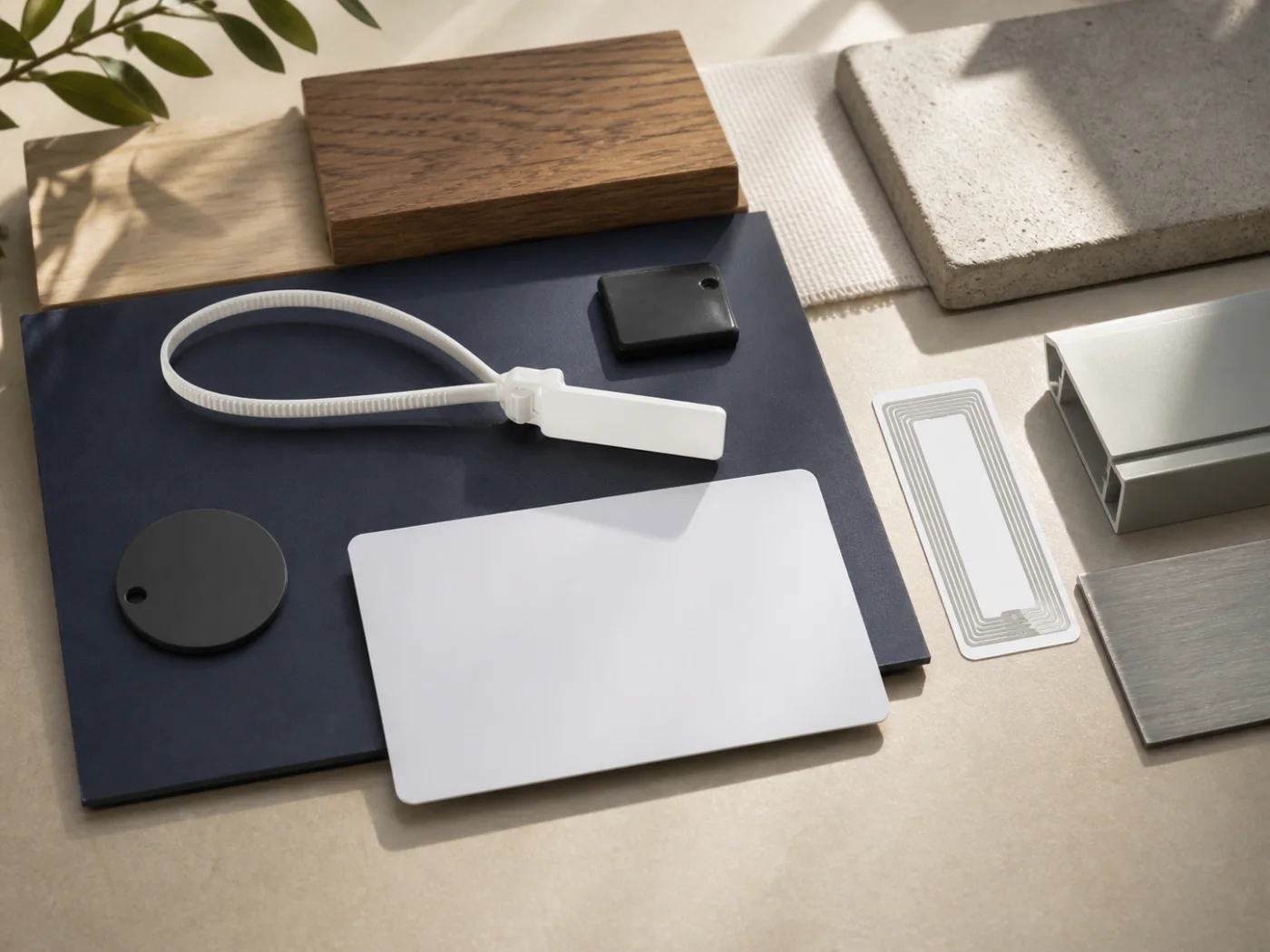 Tags RFID sur mesure dans un scénario professionnel sans marque